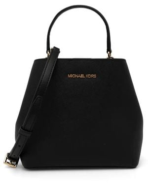 MICHAEL Michael Kors Borsa A Mano Two-Way Con Logo - Nero