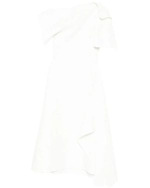 Maticevski Diadem Midi Dress - White