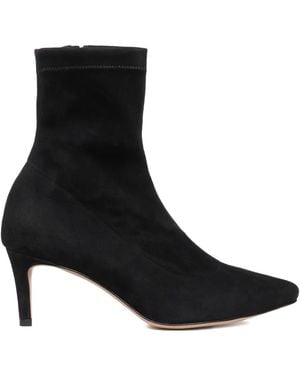 Ginissima Mia Pointed-Toe Ankle Boots - Black