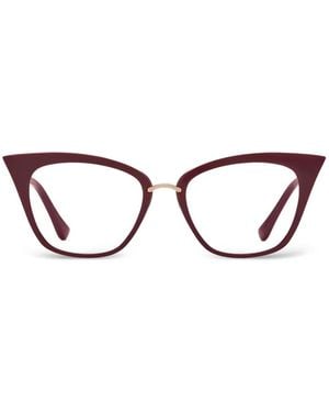Dita Eyewear Rebella Cat-Eye-Brille - Rot