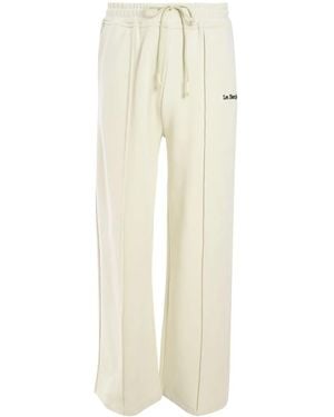 Les Benjamins Pantaloni Sportivi Con Nervature - Neutro