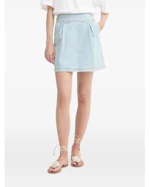 Munthe Minigonna Denim Upala - Blu
