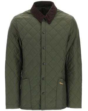 Barbour Quilted Padded Jacket - Green