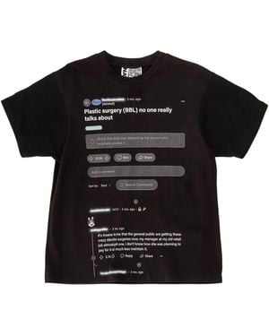 Natasha Zinko T-Shirt Bbl - Noir