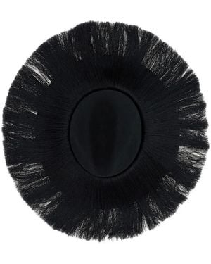 Comme des Garçons Fringe-edges Hat - ブラック