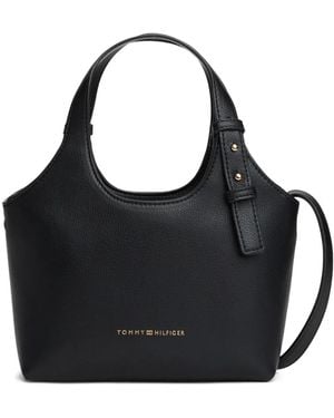 Tommy Hilfiger Logo-Detail Tote Bag - Black