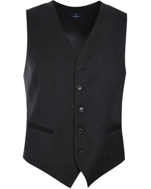 Tombolini Chaleco Con Cuello En V - Negro