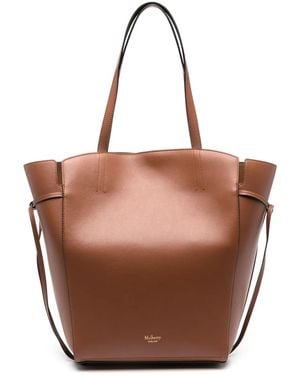 Mulberry Clovelly レザーショルダーバッグ - ブラウン