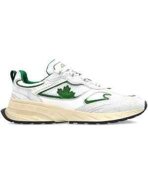 DSquared² Leaf-Details Sneakers - White