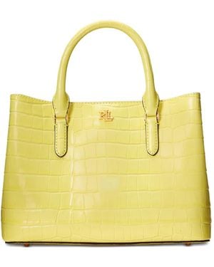 Ralph Lauren Bolso Satchel Marcy - Amarillo