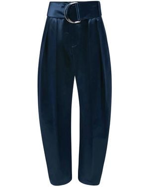 JW Anderson Bundfaltenhose mit D-Ring - Blau