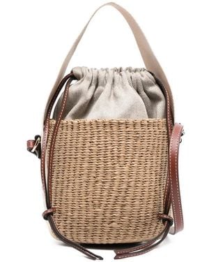 Chloé Woody バスケットバッグ S - ナチュラル