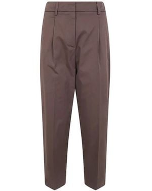 DR. HOPE Pantalones De Cinturilla Elástica - Marrón