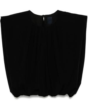 Juun.J Pleated Vest - Black