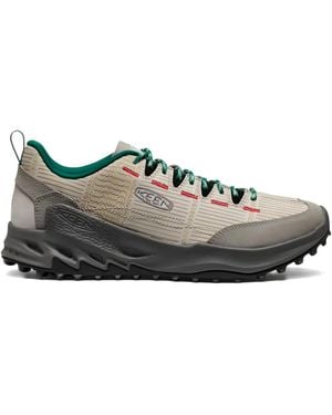 Keen Jasper Zionic Lace-Up Trainers - Natural