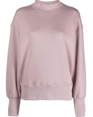 Filippa K Mock-Neck Batwing Sweatshirt - Pink