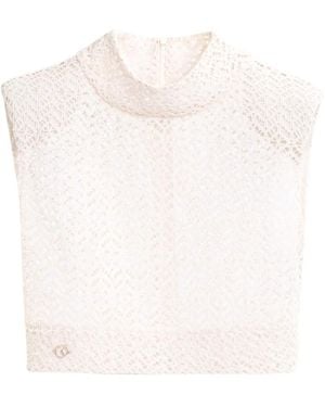 Saiid Kobeisy Knitted Top - White