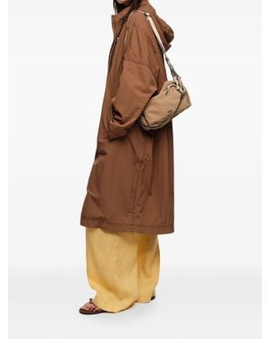 Bimba Y Lola Medium Zip Rope Detail Cross Body Bag - Natural