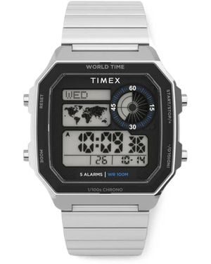 Timex Main Street 40Mm Watch - Gray