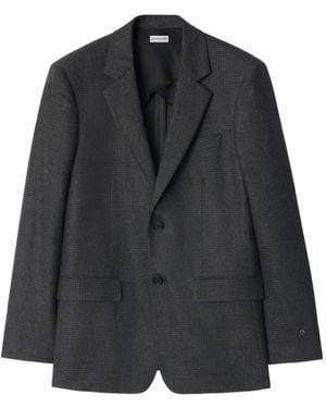 Burberry シングルジャケット - ブラック