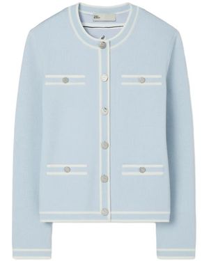 Tory Burch Kendra Cardigan - Blue