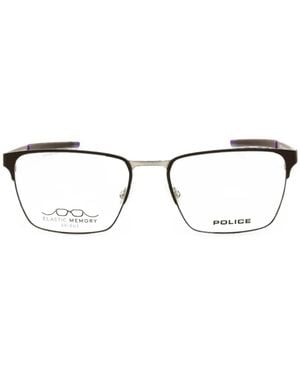 Police Lunettes De Vue À Monture Rectangulaire - Black