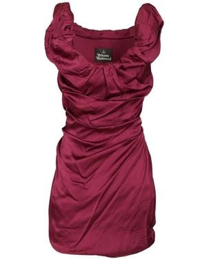 Vivienne Westwood Twisted Ginnie Dress - Red