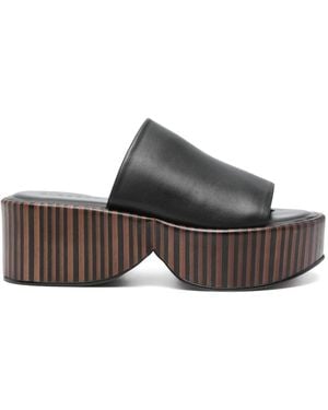 Robert Clergerie 60Mm Firsta Mules - Brown