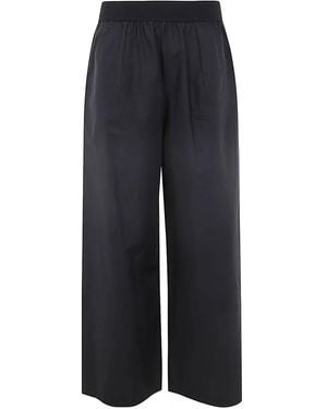 Maria Calderara Elasticated Trousers - Blue