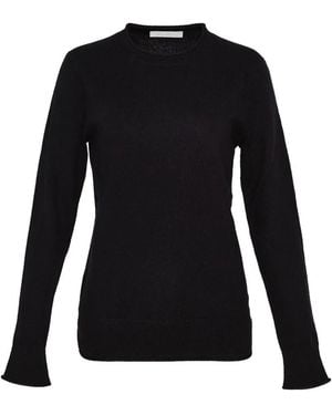 Club21 Crew-Neck Cashmere Jumper - Black