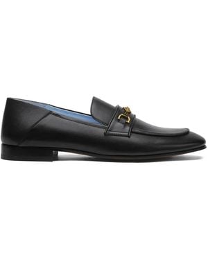 Versace Luxury Leather Moccasins For - Black