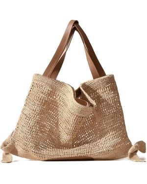Hereu Bolso De Hombro Cador Con Nudo - Neutro