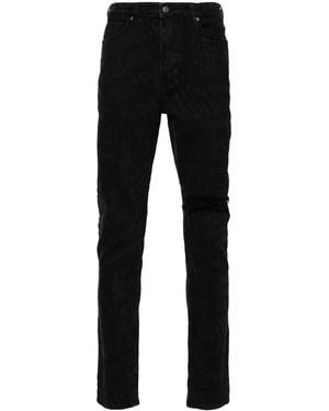 Ksubi Jeans Skinny Van Winkle Heroism Con Vita Media - Nero