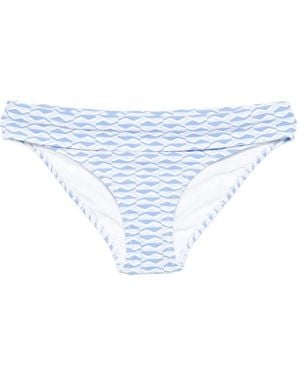 Heidi Klein Bikinihöschen Mit Geometrischem Print - Blau