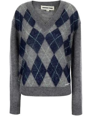 ShuShu/Tong Pull À Motif Losanges - Blue