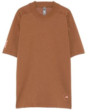 adidas By Stella McCartney ロゴ Tシャツ - ブラウン