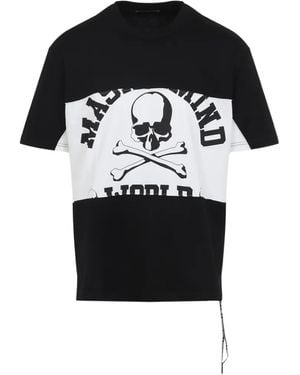 MASTERMIND WORLD T-Shirt À Imprimé Tête De Mort - Black