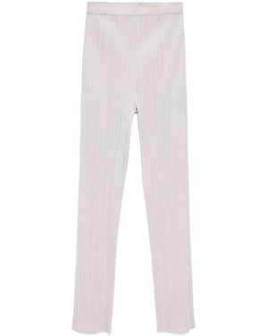 Pleats Please Issey Miyake プリーツ パンツ - ホワイト