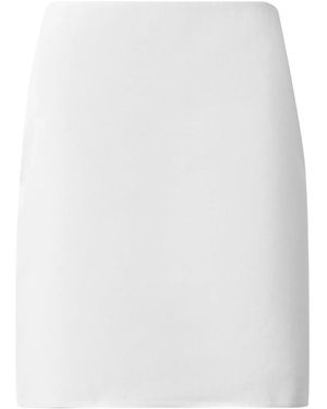 Akris Minifalda de tubo - Blanco