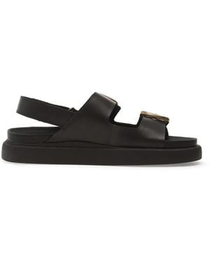 Clarks Aristella Bay Buckle-Fastening Sandals - White
