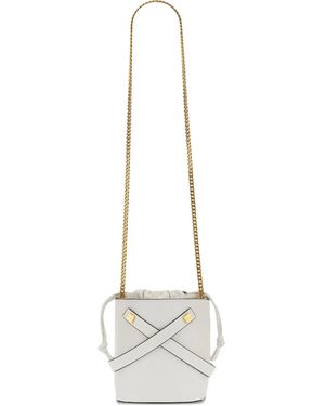 VISONE Borsa A Spalla Jane 15 - Bianco