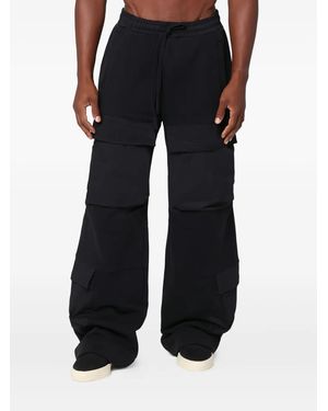 Entire studios Cargo-Pockets Track Pants - Black