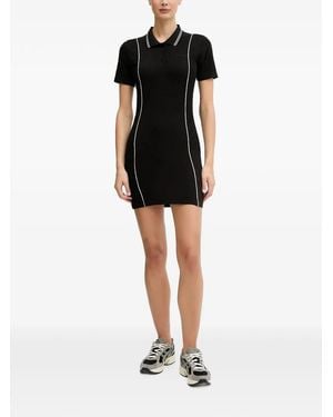 Guess Peony Piped Mini Dress - Black