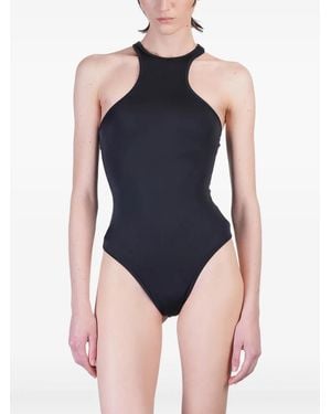 The Attico Matte Swimsuit - Blue