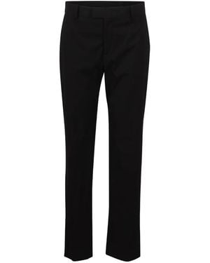 N°21 Pressed-Crease Tailored Pants - Black
