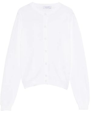 Daniele Fiesoli Cardigan À Boutonnière - White
