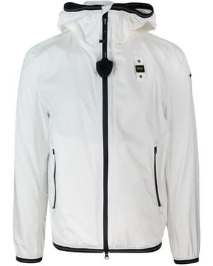 Blauer Farrin Zip-Up Hooded Jacket - Grey