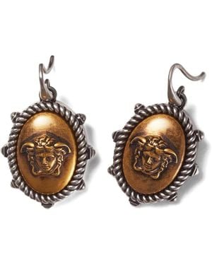 Versace Tivoli Earrings - Brown