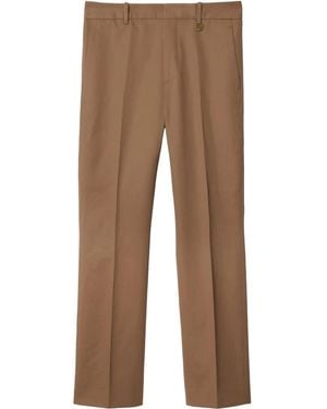 Burberry Pantaloni - Marrone