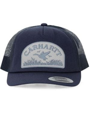 Carhartt Take Off Trucker Cap - Blue
